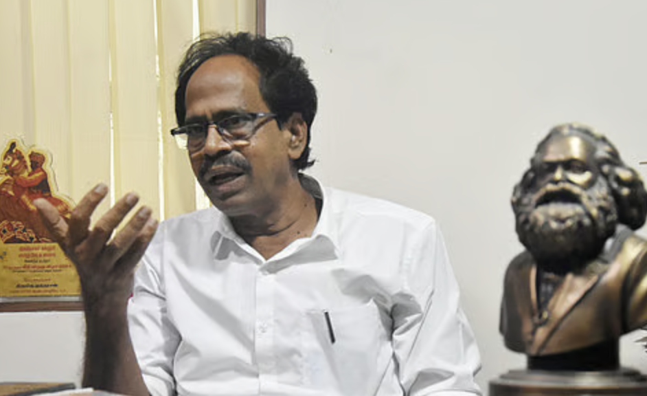 “ஆளும் கட்சியின் அதிகார ஆணவப் போக்கு” - தாராபுரம் பிரச்சார அனுமதி சர்ச்சையில் மு.வீரபாண்டியன்